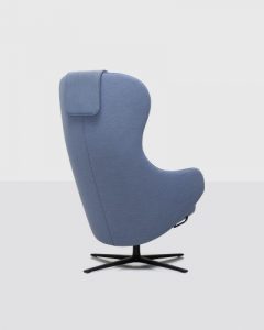 Design-Loungesessel Kristalia Dua Relax mit hoher Rückenlehne für moderne Büro- und Loungebereiche in Trier, Konz und Luxemburg