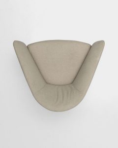 Design-Sessel Kristalia Tuile mit Polsterung für moderne Büro- und Empfangsbereiche in Trier, Konz und Luxemburg