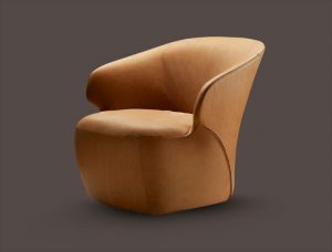 Design-Sessel Zanotta 872 mit weicher Polsterung für hochwertige Büro- und Loungebereiche in Trier, Konz und Luxemburg